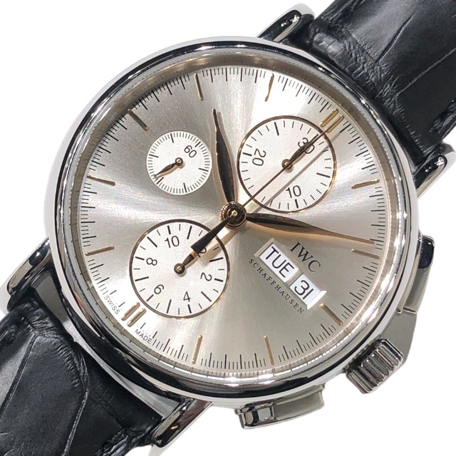 日本限定モデル】 IWC - 腕【中古】 ポートフィノクロノ IWC ...