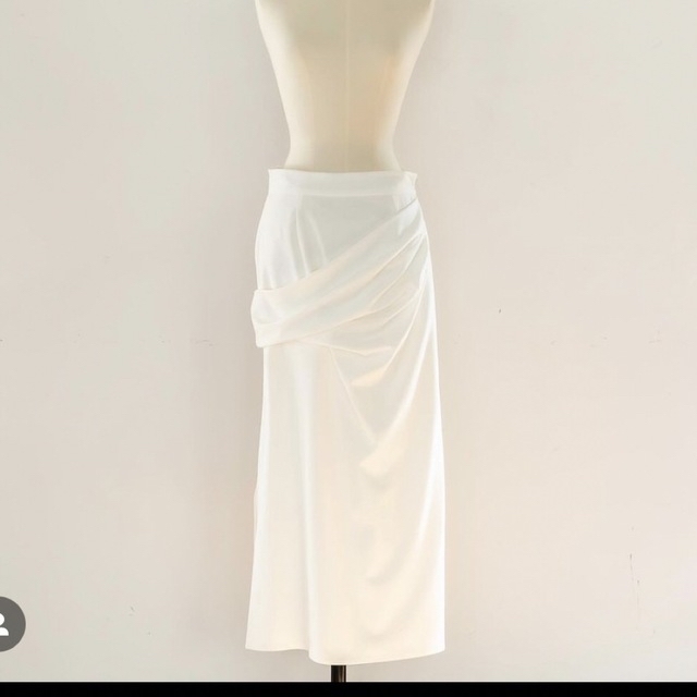 deres my muse skirt ホワイト レディースのスカート(ロングスカート)の商品写真