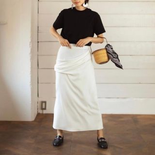 deres my muse skirt ホワイト(ロングスカート)