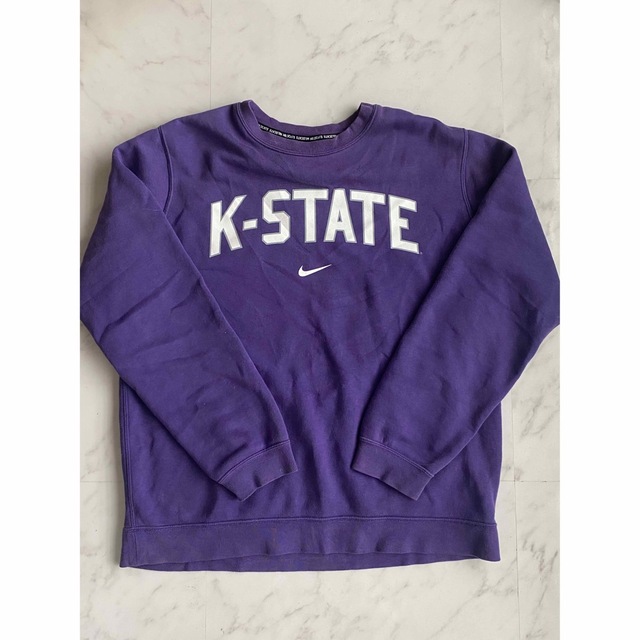 NIKE ナイキ スウェット  K-STATE 紫