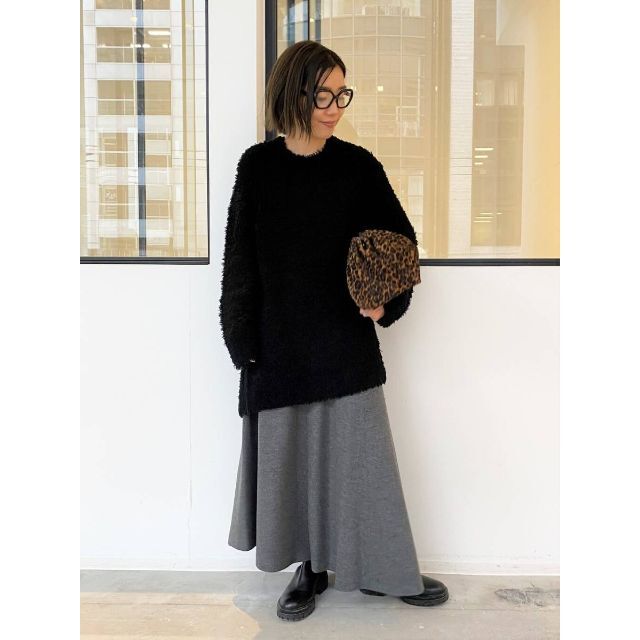 62cmヒップリジェール アパルトモン 20AW Wool Asymmetry スカート