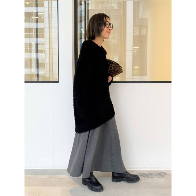 62cmヒップリジェール アパルトモン 20AW Wool Asymmetry スカート