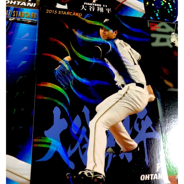 2015-2017【カルビープロ野球チップス】大谷翔平◎6枚◎赤サイン◎日ハム