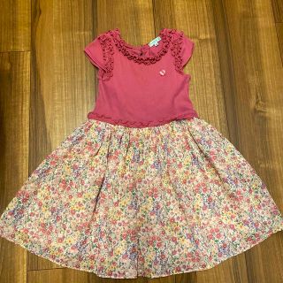 tocca トッカ★ワンピース　110  女の子　美品　ピンク　お出かけ着