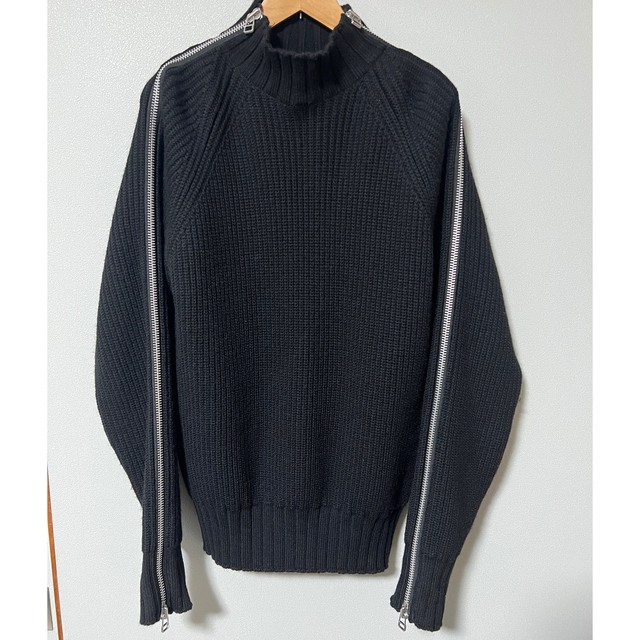 最終お値下げ　ジョンローレンスサリバン　zipped knit