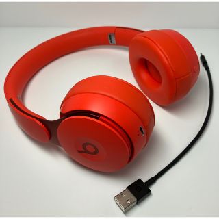 ビーツバイドクタードレ(Beats by Dr Dre)のBeats Solo Pro レッド(ヘッドフォン/イヤフォン)