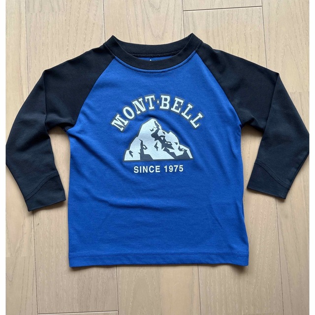 mont bell(モンベル)の【mont•bellモンベル】WIC.ラグラン ロングスリーブT Kid's キッズ/ベビー/マタニティのキッズ服男の子用(90cm~)(Tシャツ/カットソー)の商品写真