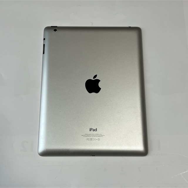 iPad - 美品✨iPad 無印 第4世代 128GB Wi-Fiモデル シルバーの通販 by