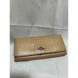 コーチ(COACH)のコーチ　長財布　ベージュ(財布)