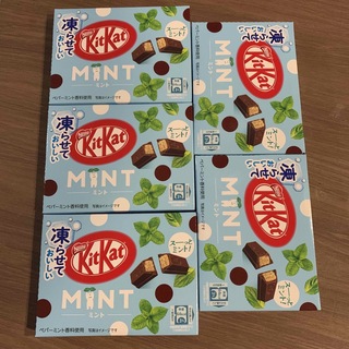 ネスレ(Nestle)のキットカット　チョコミント　3枚入り 5箱(菓子/デザート)