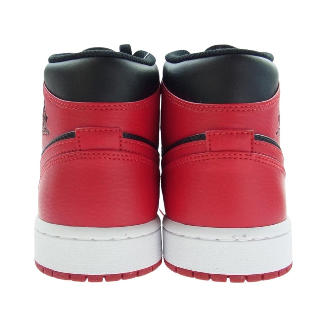 NIKE AIR JORDAN ナイキ ジョーダン スニーカー 554724-074 AIR JORDAN1 MID エアジョーダン1 ミッド ミドルカット スニーカー ブレッド ブラック ブラック系 レッド系 27.0㎝【新古品】【未使用】 2