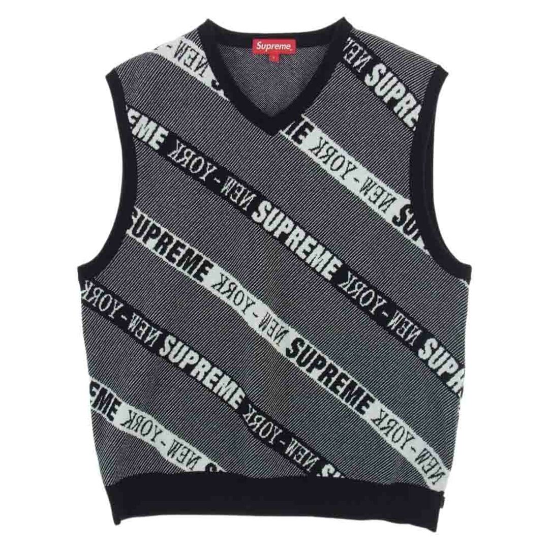 Supreme シュプリーム ベスト 22SS Stripe Sweater Vest ストライプ
