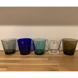 イッタラ(iittala)のiittala グラス　5個セット(グラス/カップ)