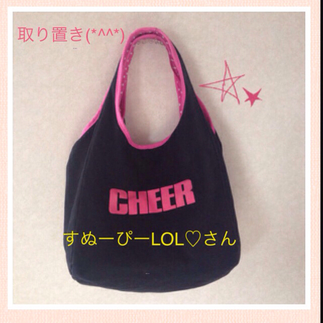 CHEER(チアー)のCHEER トートバッグ レディースのバッグ(トートバッグ)の商品写真