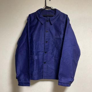 フランス　モールスキンジャケット　deadstock バルカン　50s (カバーオール)