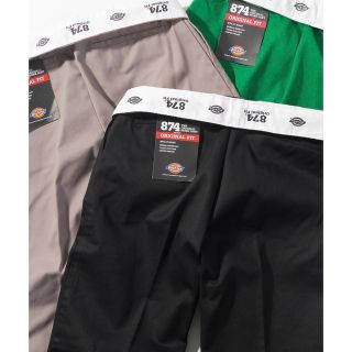 ディッキーズ(Dickies)のTHE ORIGINAL 874 ワイドチノパンツ【ブラック】(チノパン)