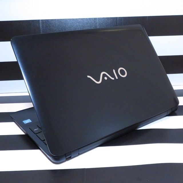 【黒VAIO】薄型/WEBカメラ/すぐに使えるノートパソコン
