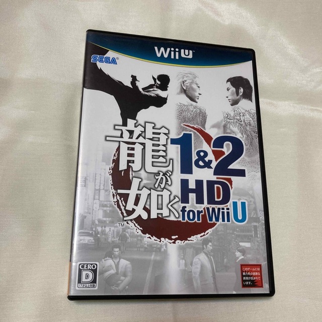 Wii U - 龍が如く 1&2 HD for Wii U Wii Uの通販 by ネス Wii U - 龍が如く 1&2 HD for Wii U Wii Uの通販 by ネス