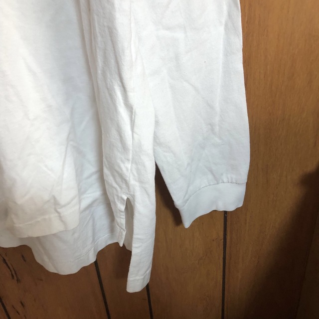 Right-on(ライトオン)のrag machine ライトオン　ホワイト　長袖シャツ　Tシャツ　白シャツ メンズのトップス(シャツ)の商品写真