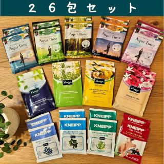 クナイプ(Kneipp)のクナイプ【KNEIPP】＆アーユルタイム【AyurTime】バスソルト２６包(入浴剤/バスソルト)