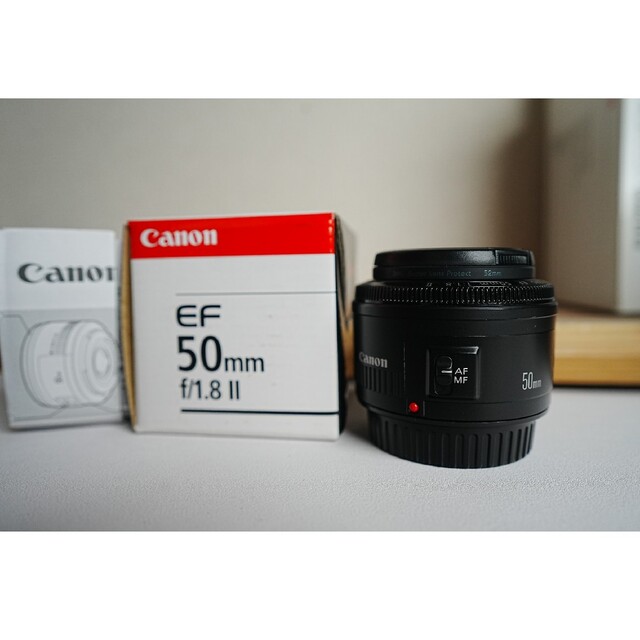 【説明書付き美品】Canon EF50mm F1.8 iicanon