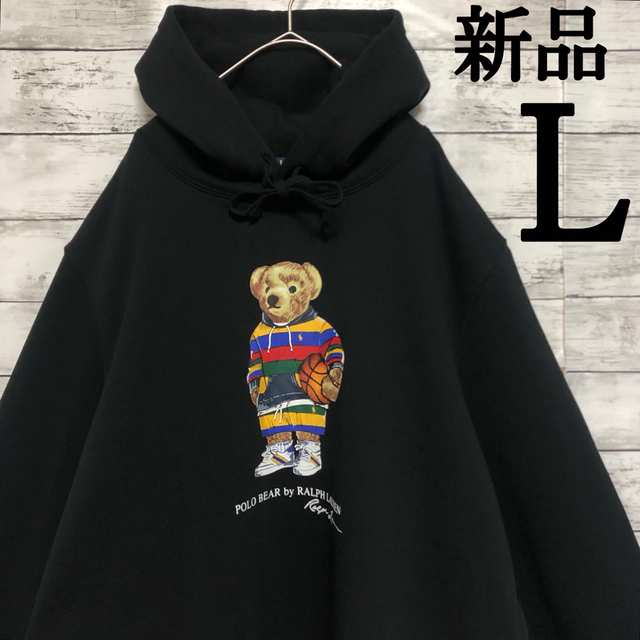 新品 ラルフローレン L ポロベア スウェット