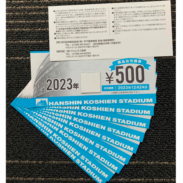 2022人気の 阪神タイガース 甲子園 商品お引換券 3万 野球