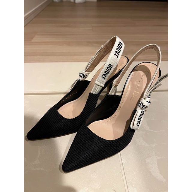 全日本送料無料 Dior スリングバックパンプス J'ADIOR - ハイヒール+