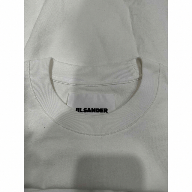 カラーホワイトJIL SANDER ジルサンダー　Tシャツ L