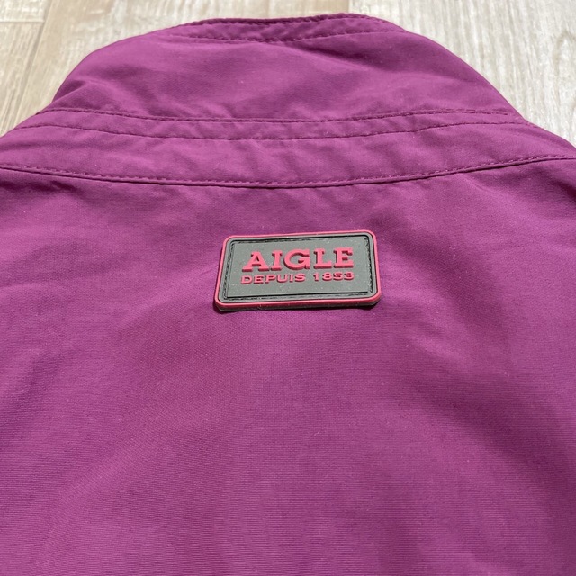 AIGLE(エーグル)の【美品】ALGLEエーグル ナイロンベスト フィッシャーマンベスト 登山 メンズのトップス(ベスト)の商品写真