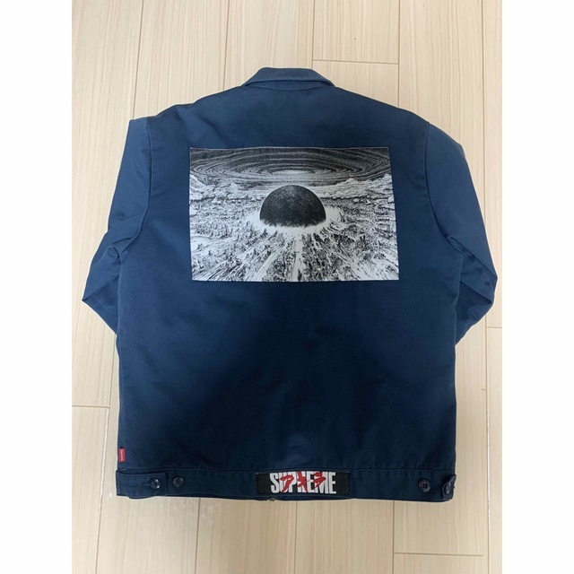 M akira work jacket supreme navy ☆決算特価商品☆ vivacf.net