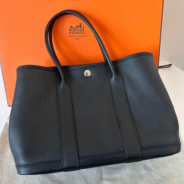 爆売り!】 Hermes - エルメス HERMES ガーデンパーティー TPM ネゴンダ ブラック トートバッグ - silver-gym.ch