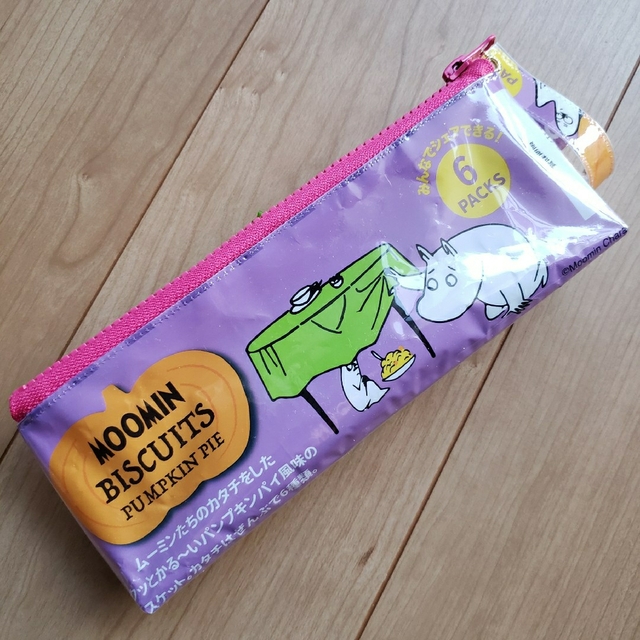 MOOMIN - ハンドメイド お菓子袋リメイクポーチ ムーミン ペンケース ...