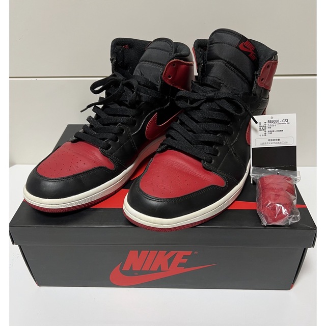 即納!最大半額!】 NIKE - Nike Air Jordan 1 Retro OG Bred 2013