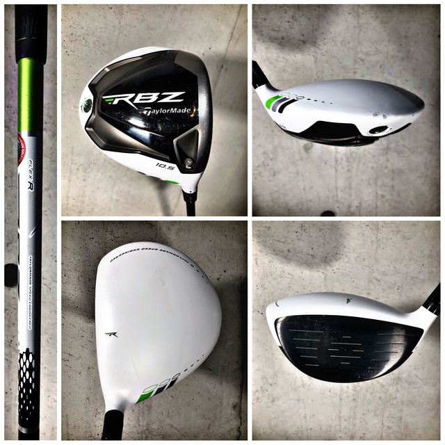 テーラーメイド RBZ ゴルフクラブセット メンズ 右利き キャディバッグ【C】