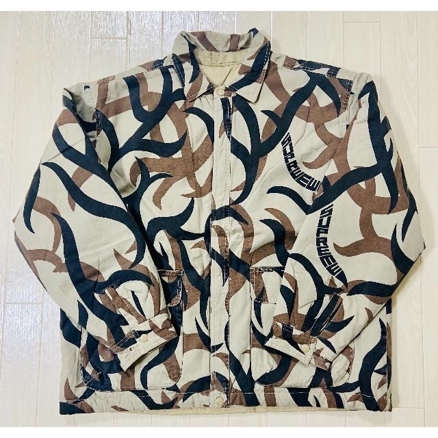 Supreme Reversible Puffy Work Jacketミリタリージャケット