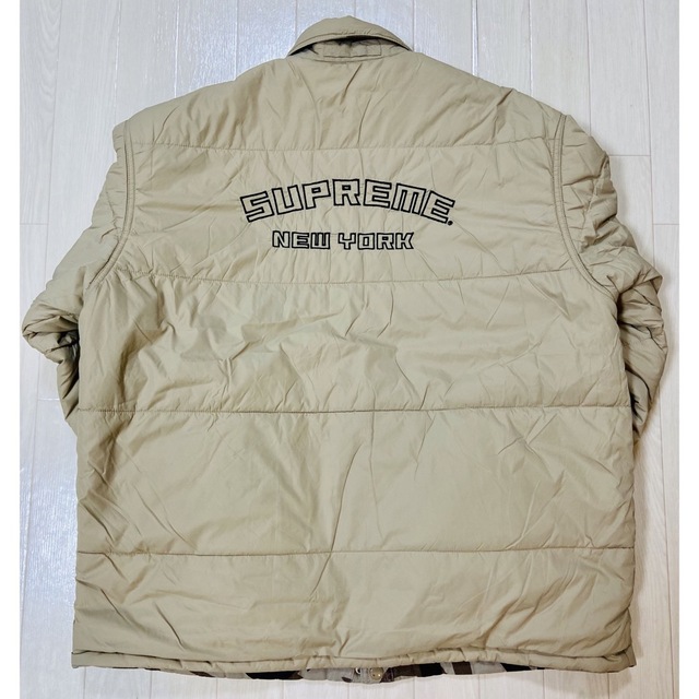 Supreme Reversible Puffy Work Jacketミリタリージャケット