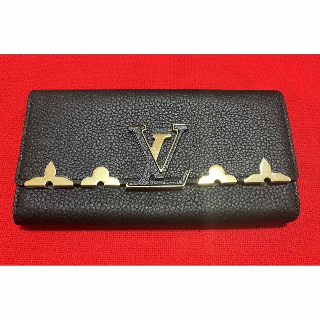 定価¥202400.新品正規】ルイヴィトン カプシーヌ 長財布 黒 ブラック