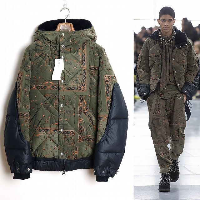 sacai × Dr.Woo 新品 タトゥー柄 フーデットジャケット 2 | www