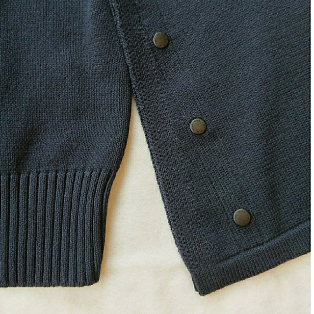 HYKE(ハイク)のymmmt様専用 新品未使用HYKE NAVY(ネービー )ベルスリーブ ニット レディースのトップス(ニット/セーター)の商品写真