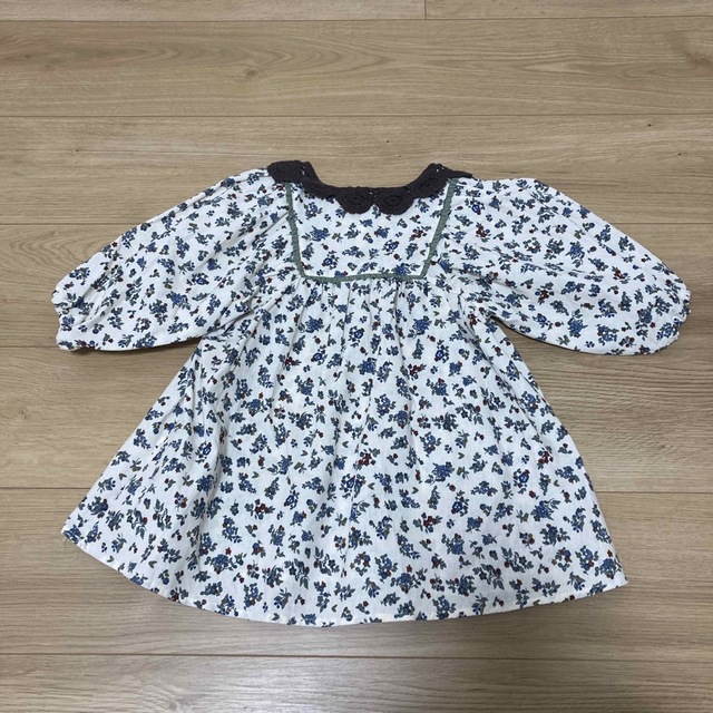 ワンピース 90 ※値下げしました キッズ/ベビー/マタニティのキッズ服女の子用(90cm~)(ワンピース)の商品写真