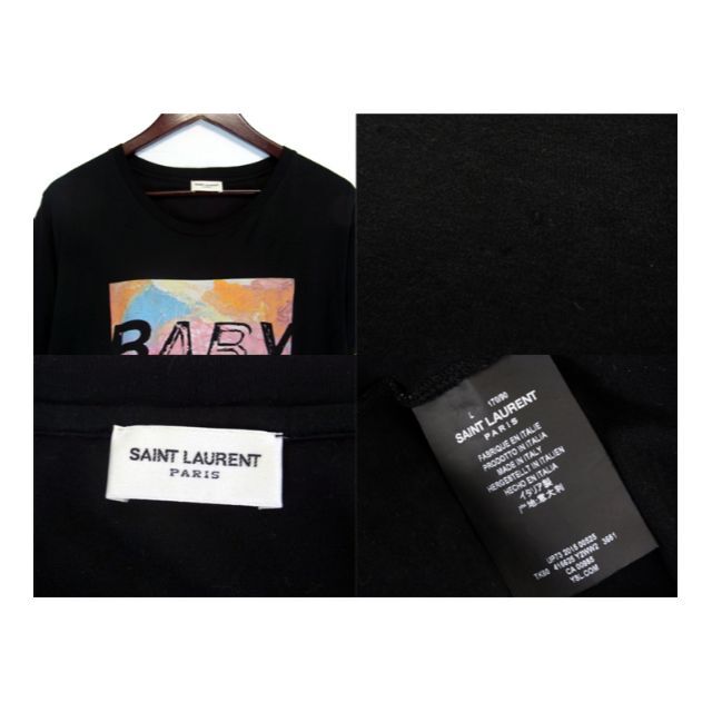 Saint Laurent(サンローラン)のサンローランパリSAINT LAURENT PARIS■16SSベイビーTシャツ メンズのトップス(Tシャツ/カットソー(半袖/袖なし))の商品写真