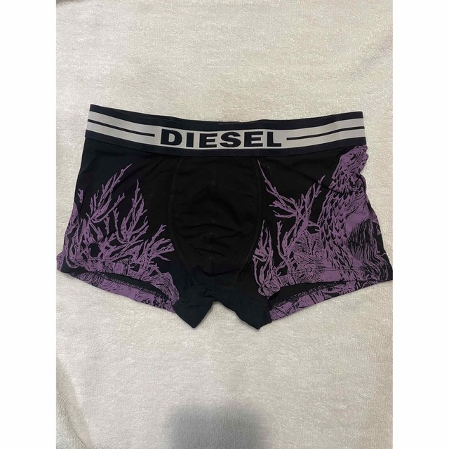 diesel ディーゼル ボクサーパンツ 黒 紫 