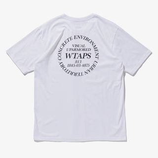 ダブルタップス(W)taps)のwtaps tシャツ　ホワイト　値下げ中(Tシャツ/カットソー(半袖/袖なし))