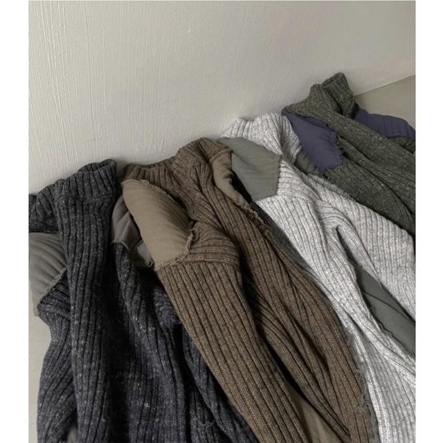 JUEMI(ジュエミ)のJuemi 完売商品 Commando Knit Tops brown レディースのトップス(ニット/セーター)の商品写真