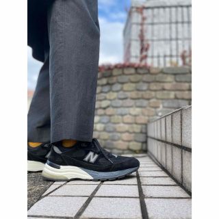 ニューバランス(New Balance)のnewbalance992 bl 27cm ペイント加工済990 991 993(スニーカー)