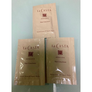 ラカスタ(La CASTA)のラ・カスタ　ヘアエマルジョン　サンプル3袋(オイル/美容液)