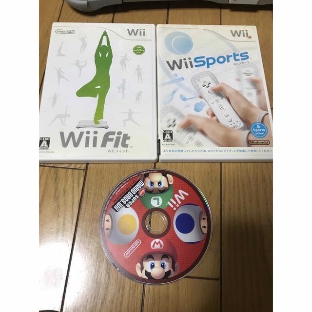 wii本体　ソフト3本セット