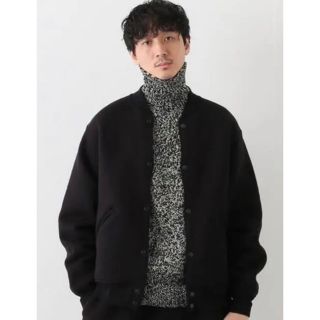 コモリ(COMOLI)のコモリ comoli C/W 裏毛　スナップジャケット　サイズ2(スタジャン)