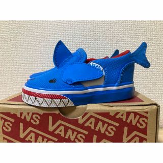 ヴァンズ(VANS)のVANS ヴァンズキッズ　サメスニーカー9.5cm(スリッポン)